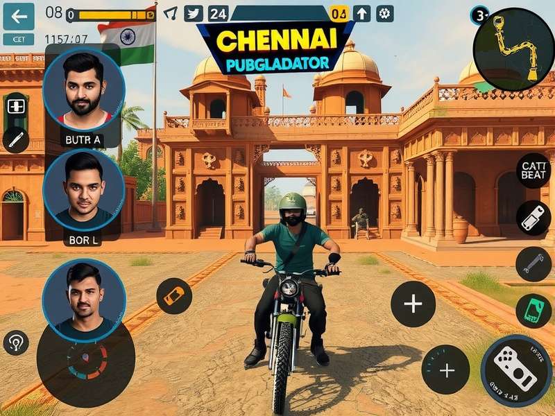 Chennai PUBGGladiator character customization options